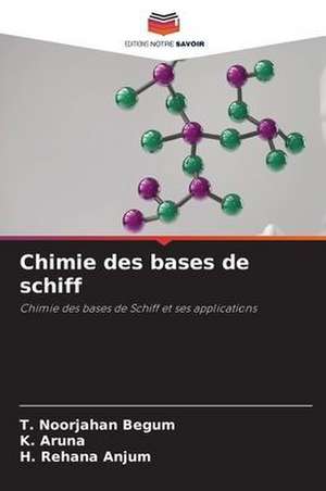 Chimie des bases de schiff de T. Noorjahan Begum