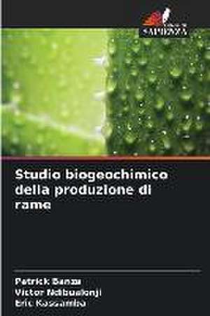 Studio biogeochimico della produzione di rame de Patrick Banza