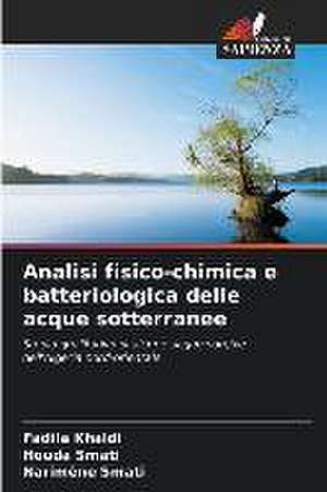 Analisi fisico-chimica e batteriologica delle acque sotterranee de Fadila Khaldi