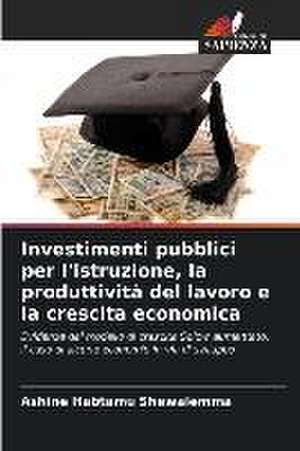 Investimenti pubblici per l'istruzione, la produttività del lavoro e la crescita economica de Ashine Habtamu Shewalemma