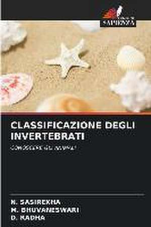 CLASSIFICAZIONE DEGLI INVERTEBRATI de N. Sasirekha