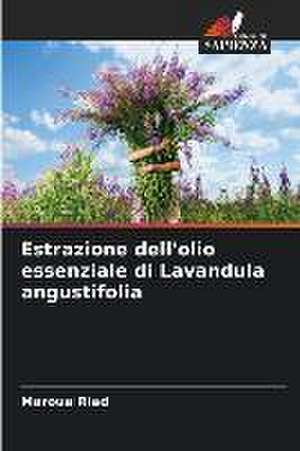 Estrazione dell'olio essenziale di Lavandula angustifolia de Maroua Riad