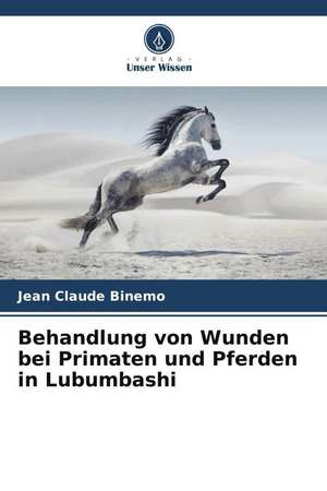 Behandlung von Wunden bei Primaten und Pferden in Lubumbashi de Jean Claude Binemo