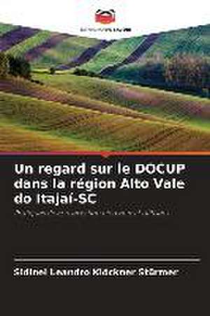 Un regard sur le DOCUP dans la région Alto Vale do Itajaí-SC de Sidinei Leandro Klöckner Stürmer