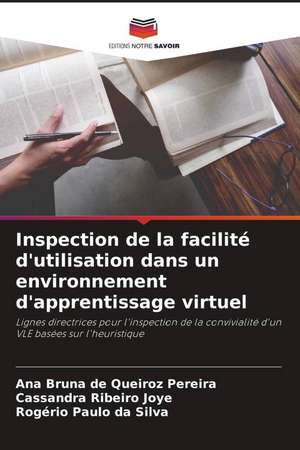 Inspection de la facilité d'utilisation dans un environnement d'apprentissage virtuel de Ana Bruna de Queiroz Pereira