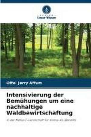 Intensivierung der Bemühungen um eine nachhaltige Waldbewirtschaftung de Offei Jerry Affum