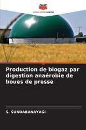 Production de biogaz par digestion anaérobie de boues de presse de S. Sundaranayagi