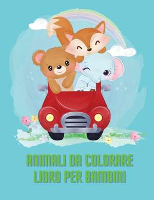 Animali da colorare libro per bambini de Deeasy B.