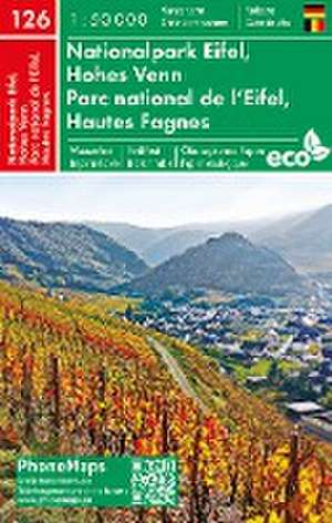 Nationalpark Eifel, Hohes Venn, Wander - Radkarte 1 : 50 000 de Spol. S R. O. Freytag - Berndt