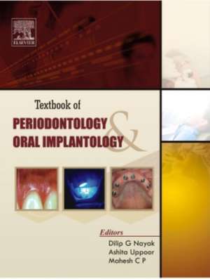 Textbook of Periodontology and Oral Implantology de Dilip Gopinath Nayak