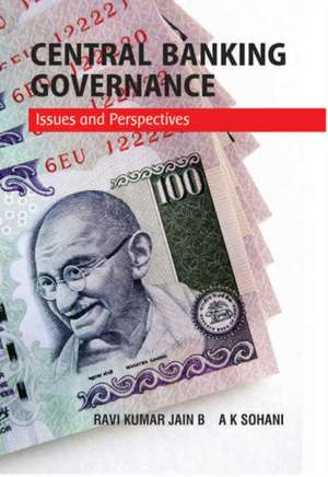 Central Banking Governance de Ravi Kumar Jain Bandamutha