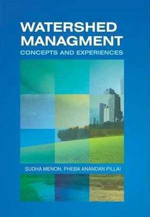 Watershed Management de Sudha Menon