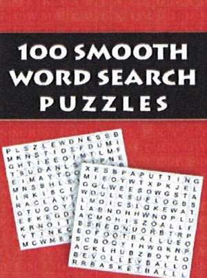 100 Smooth Word Search Puzzles de Leads Press