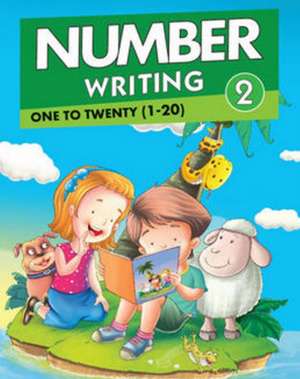 Number Writing 2: One to Twenty (1 to 20) de Pegasus