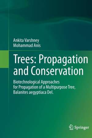 Trees: Propagation and Conservation: Biotechnological Approaches for Propagation of a Multipurpose Tree, Balanites aegyptiaca Del. de Ankita Varshney