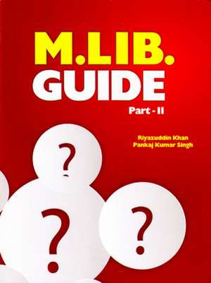 M. Lib. Guide: Part-II de Riyazuddin Khan