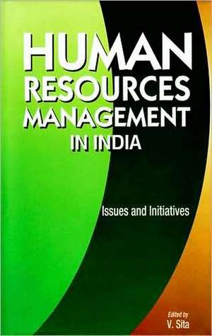 Human Resources Management in India de V Sita