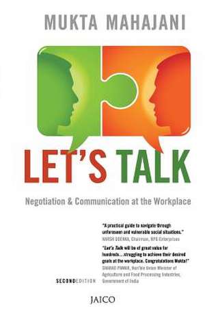 Lets Talk (Second Edition) de Mukta Mahajani