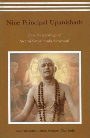 Nine Principal Upanishads de Satyananda Saraswati