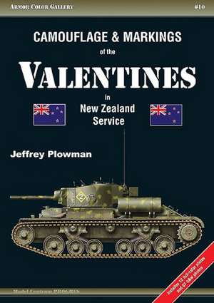 Camouflage & Markings of the Valentines in New Zealand Service de Jeffrey Plowman