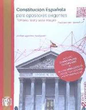 Constitución española para opositores exigentes de Eva María . . . [et al. Rayo