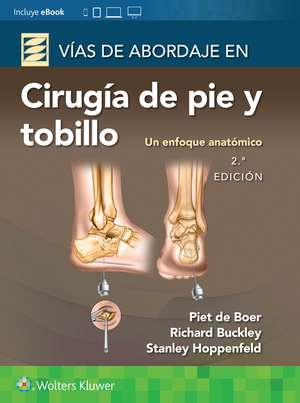 Vías de abordaje de cirugía de pie y tobillo. Un enfoque anatómico de Richard Buckley MD, FRCSC