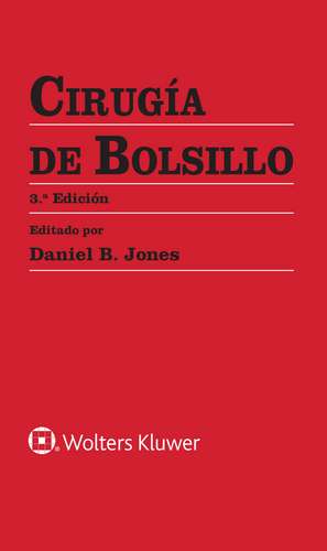 Cirugía de bolsillo de Daniel B. Jones MD, MS