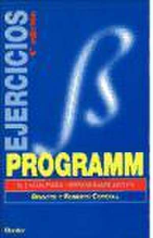 Programm, alemán para hispanohablantes. Libro de ejercicios de Brigitte Corcoll