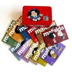 11 Tomos de Mafalda En Una Lata Roja (Edición Limitada) / 11 Mafalda's Titles in a Red Can (Limited Edition) de Quino