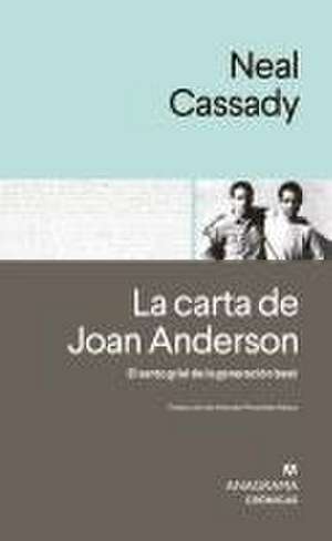 La Carta de Joan Anderson de Neal Cassady