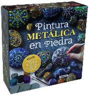 Pintura metálica en piedra de Katie Cameron