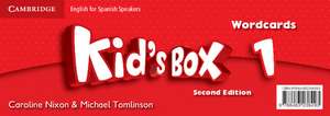 Kid's Box Level 1 Wordcards English for Spanish Speakers de Caroline Nixon