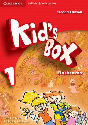 Kid's Box Level 1 Flashcards English for Spanish Speakers de Caroline Nixon