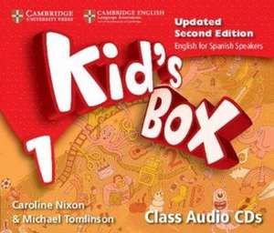 Kid's Box Level 1 Class Audio CDs (4) Updated English for Spanish Speakers de Caroline Nixon