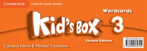 Kid's Box Level 3 Wordcards English for Spanish Speakers de Caroline Nixon