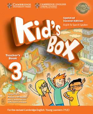 Kid's Box Level 3 Teacher's Book Updated English for Spanish Speakers de Lucy Frino