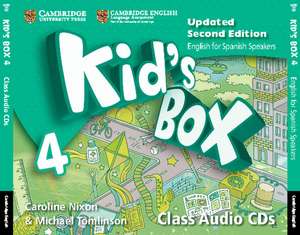 Kid's Box Level 4 Class Audio CDs (4) English for Spanish Speakers de Caroline Nixon