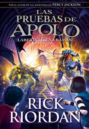 Laberinto en llamas de Rick Riordan