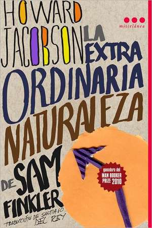 La Extraordinaria Naturaleza de Sam Finkler de Howard Jacobson