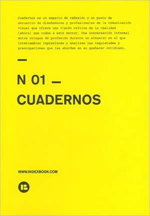 Cuadernos 1: Notebooks 1 de Index Books