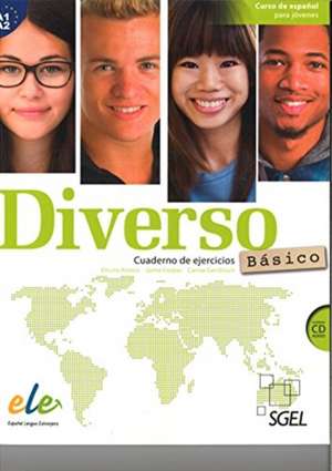 Diverso Basico - Cuaderno de ejercicio + CD (MP3). A1 & A2 de Carina Gambluch