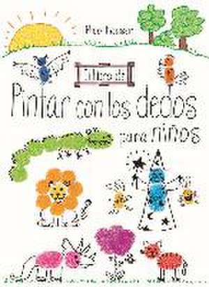 El libro de pintar con los dedos para niños de Nico Fauser