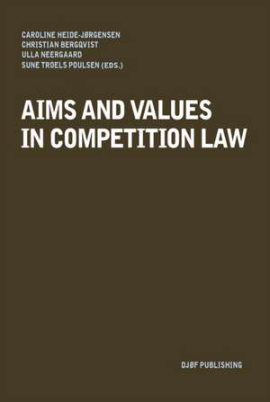 Aims and Values in Competition Law