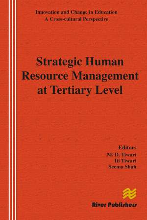 Strategic Human Resource Management at Tertiary Level de Murli D. Tiwari