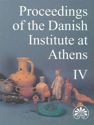 Proceedings of the Danish Institute at Athens de Jonas Eiring