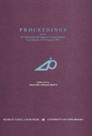 Proceedings of the 20th International Congress of Papyrologists de Adam Bülow-Jacobsen