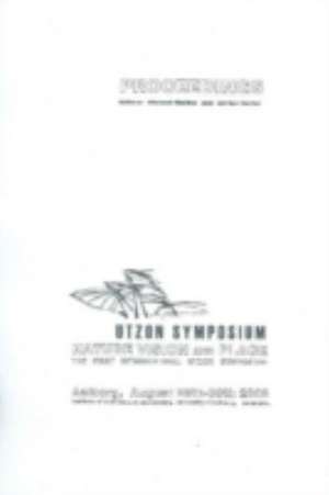 PROCEEDINGS UTZON SYMPOSIUM