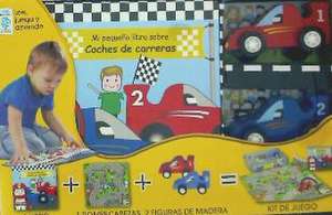 CAIXA MI PEQUEÑO LIBRO SOBRE COCHES DE CARRERAS