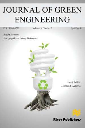 Journal of Green Engineering 3-3 de Johnson I. Agbinya