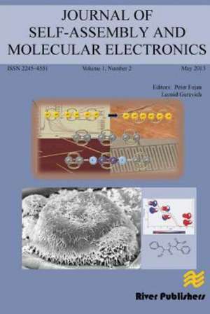 Journal of Self-Assembly and Molecular Electronics (Same) 1-2: GSM, Lte, Wifi, Satellite, Cdma de Peter Fojan